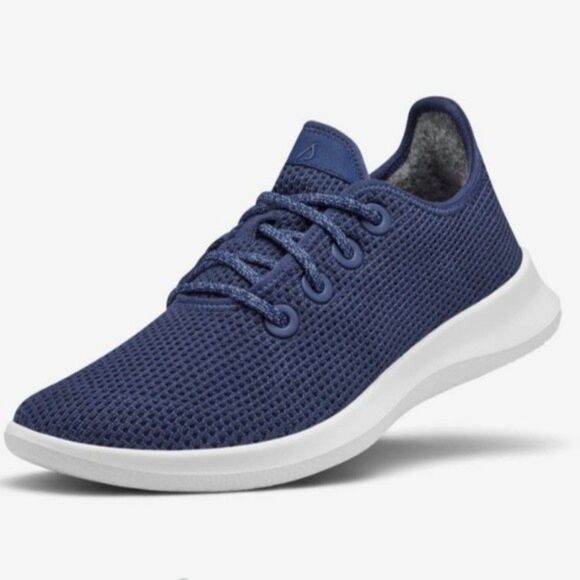 Allbirds Tree Runners Marine Blue sz 9 - Picture 2 of 8